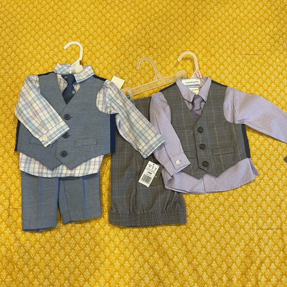 Van Heusen baby boys suits two sets